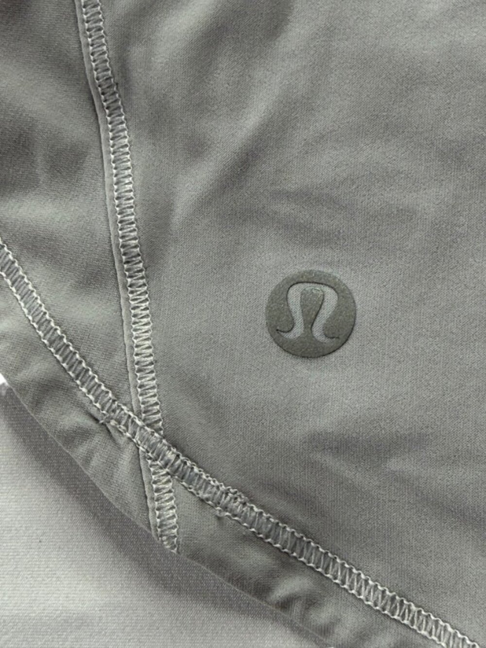 Lululemon Tank Top Light Gray.  Sleeveless. Yoga Athletic.  Size Women's Large